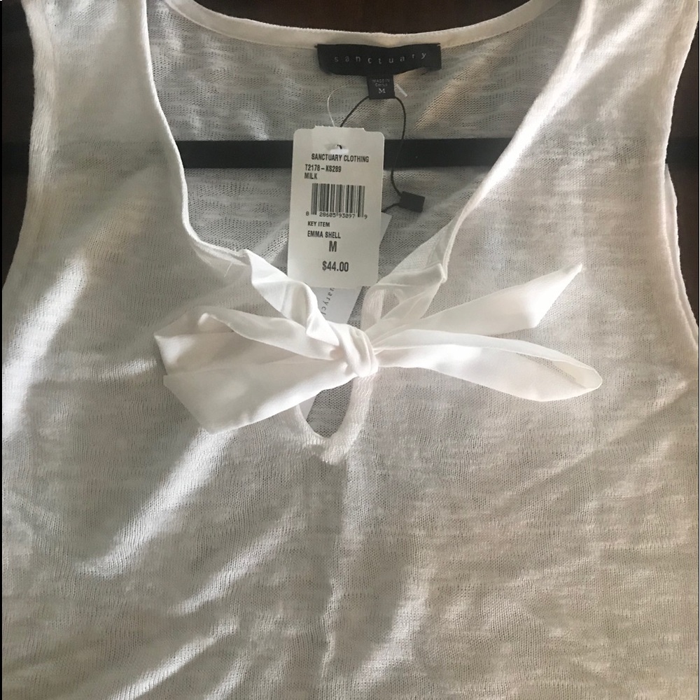 Sanctuary Emma Shell Top (Milk)